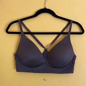 Dusty purple bra